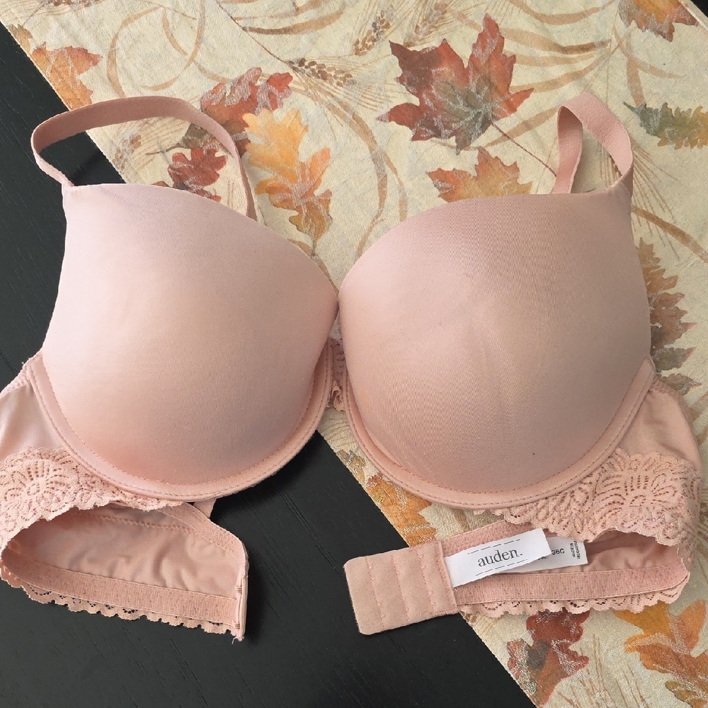Auden Women's Blush Lace Bra